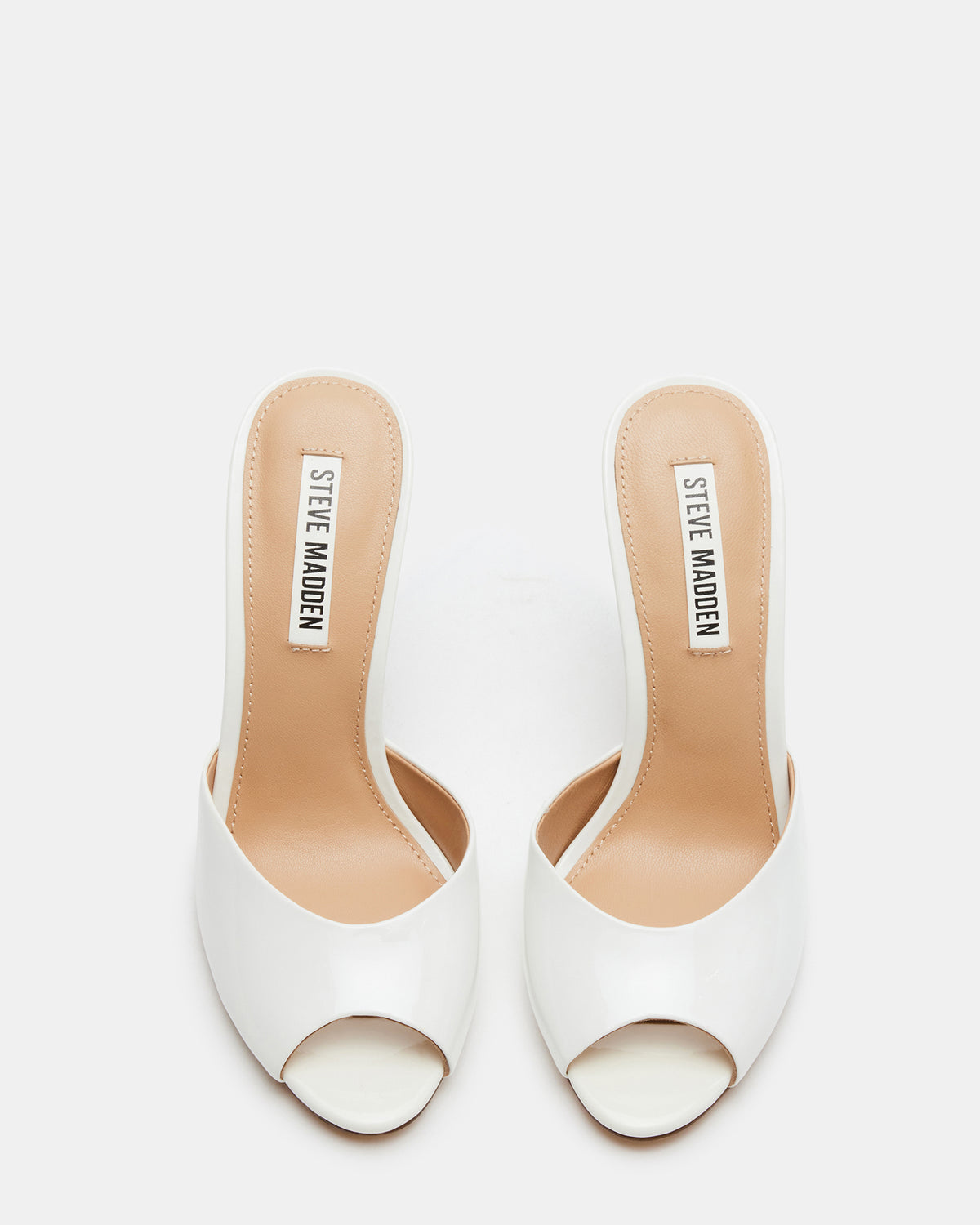 PRIYA White Patent Women's Mule - Steve Madden