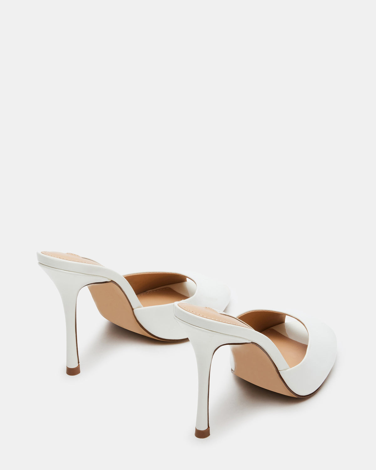PRIYA White Patent Women's Mule - Steve Madden