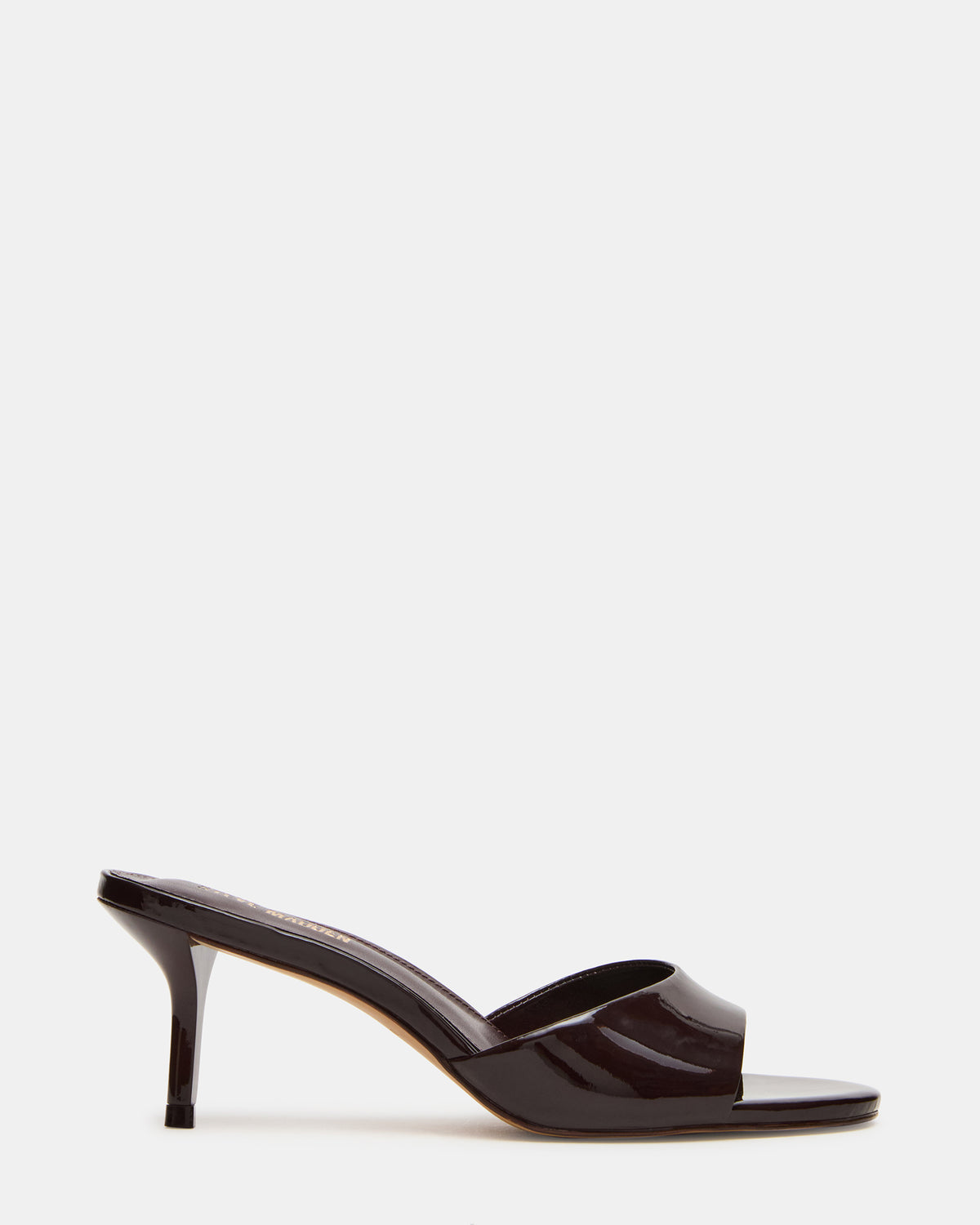 KENDRIX Brown Leather Women's Mule Heel - Steve Madden