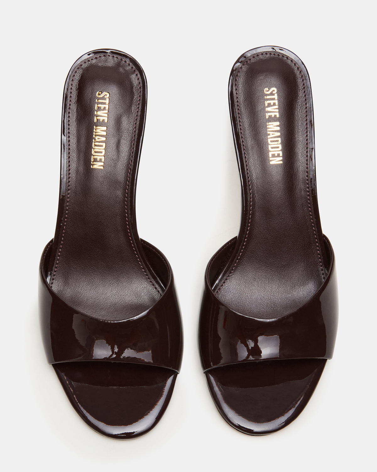 KENDRIX Brown Leather Women's Mule Heel - Steve Madden