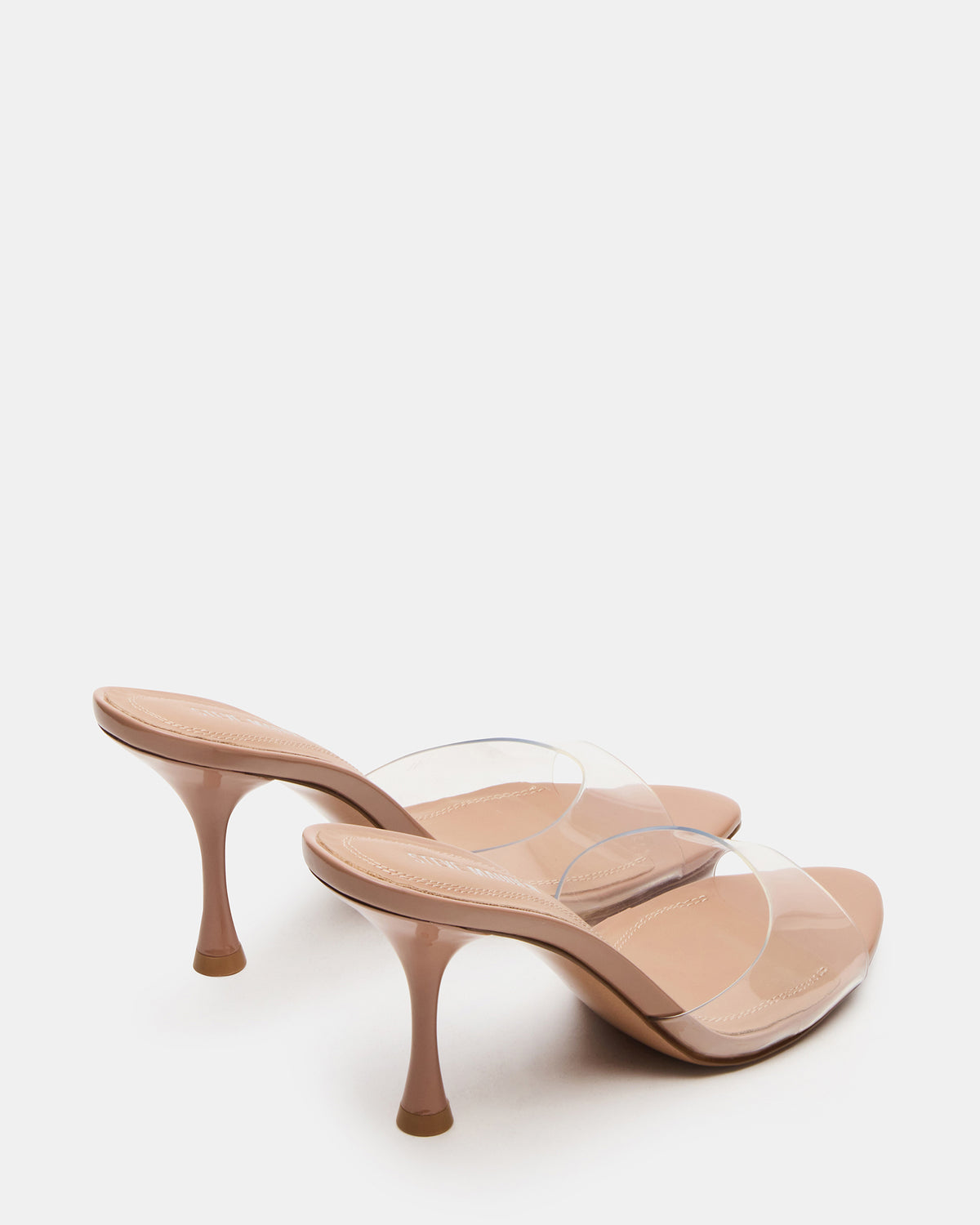 SANTI Clear Pointed-Toe Mule Women's Heel - Steve Madden