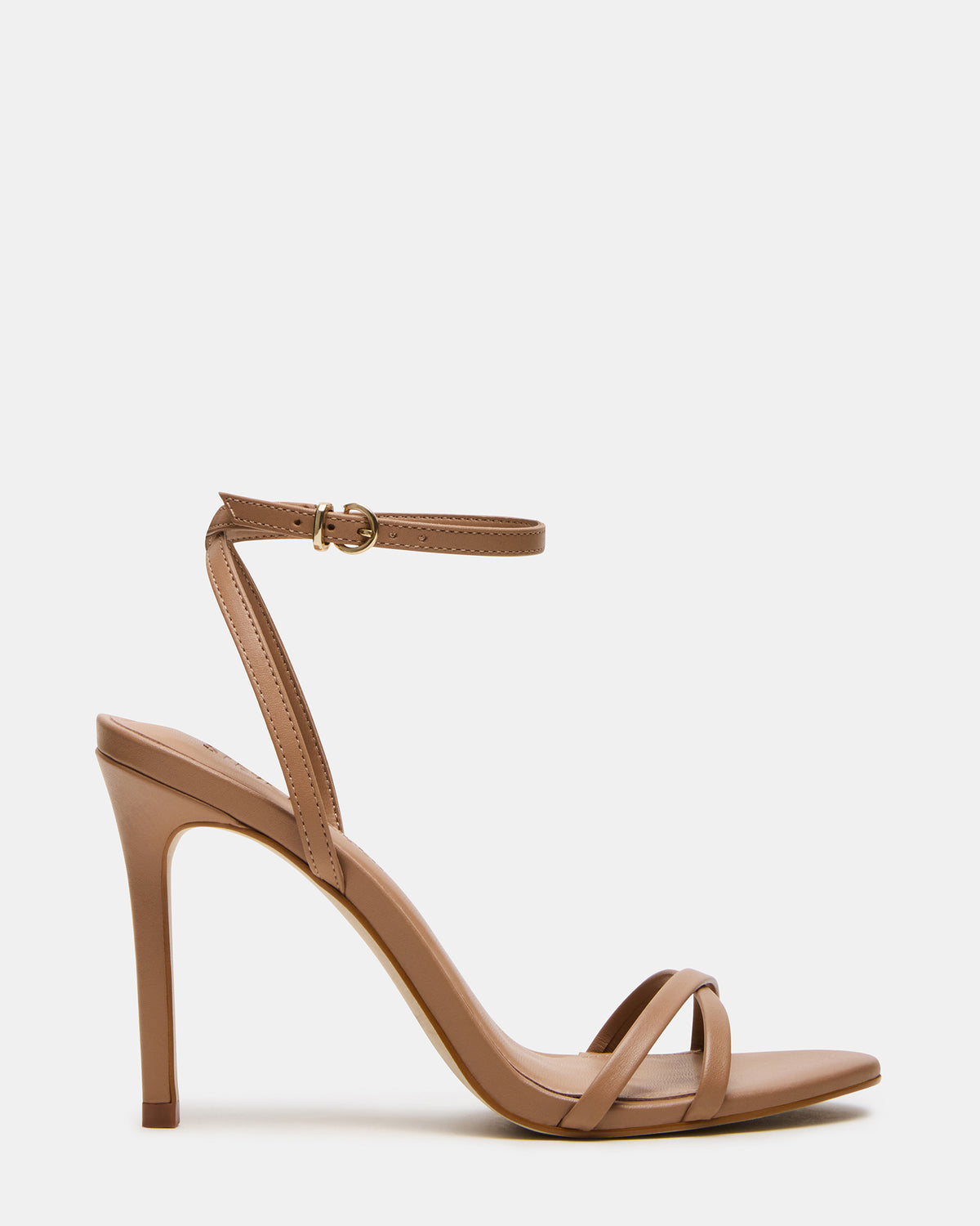 JYPSEY Tan Leather Strappy Stiletto Women's Heel - Steve Madden
