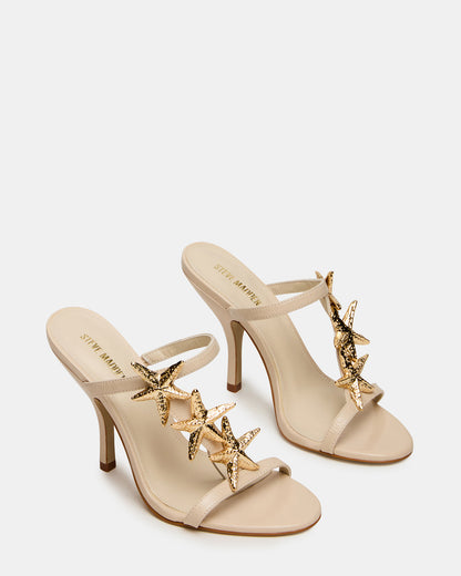 AQUARIAN Bone Star-Detail Round-Toe Mule Women's Heel - Steve Madden