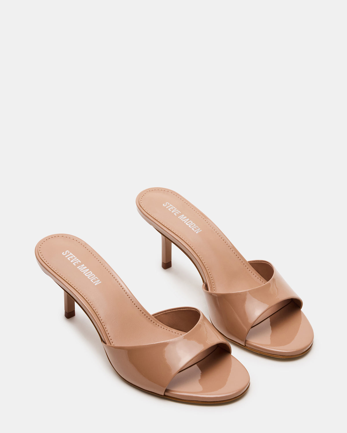 KENDRIX Blush Leather Women's Mule Heel - Steve Madden