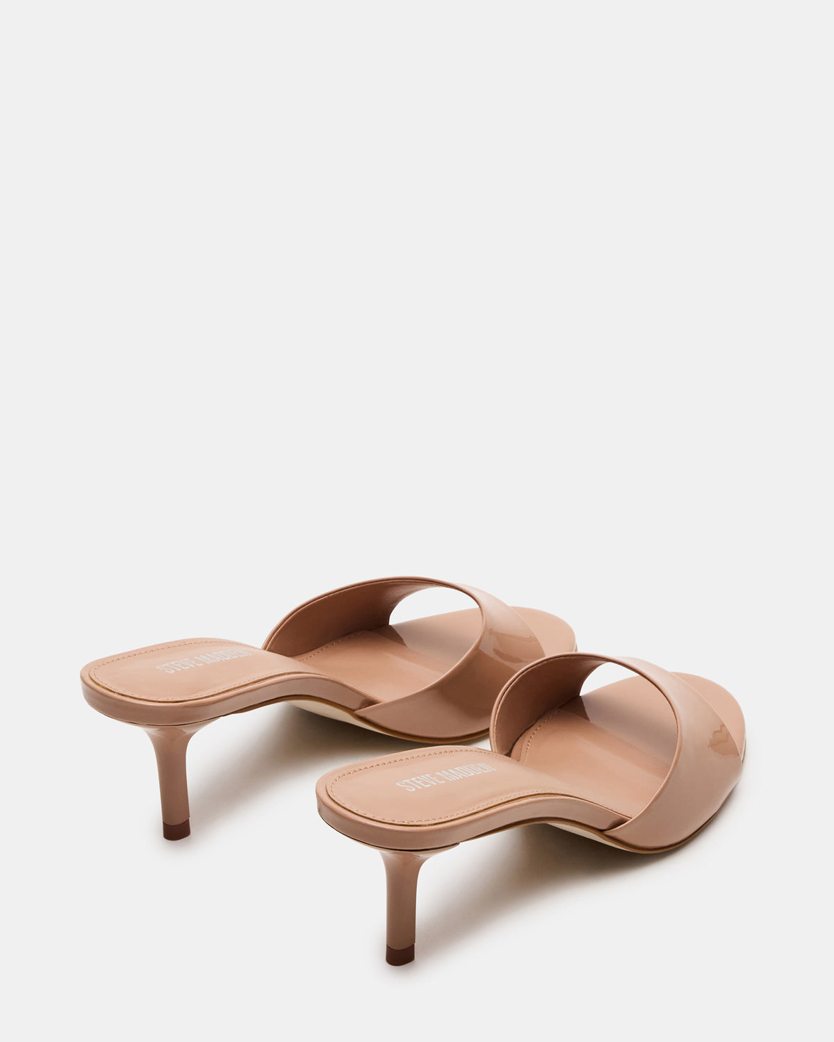 KENDRIX Blush Leather Women's Mule Heel - Steve Madden
