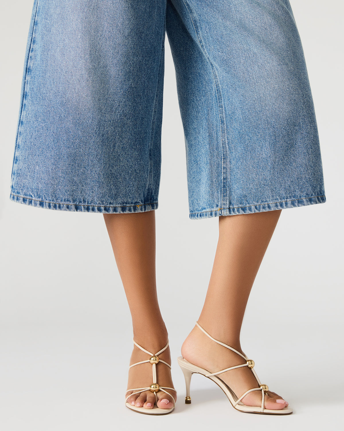 RAMOS Bone Strappy Stiletto Women's Heel - Steve Madden