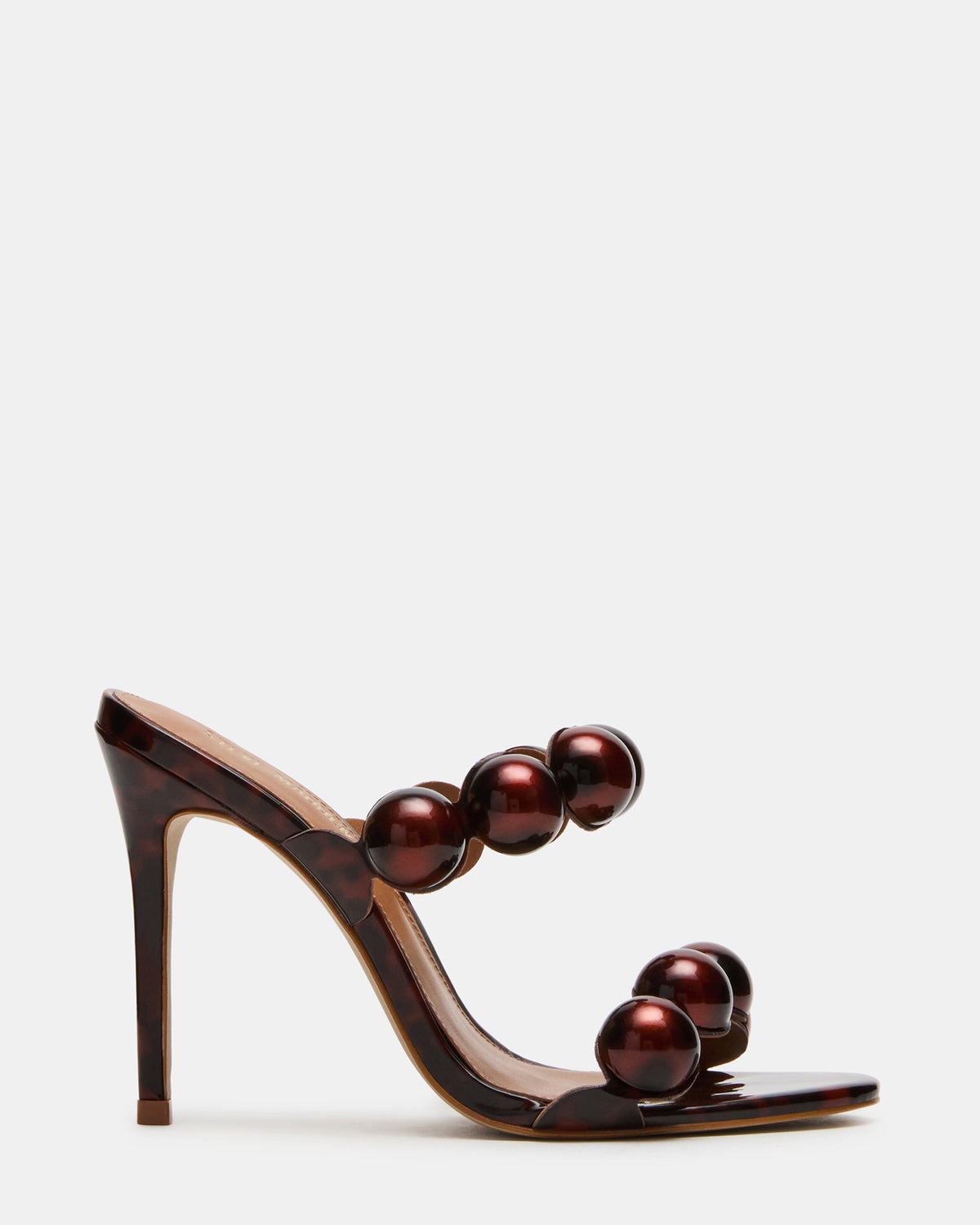 SATURN Beads Tortoise Stiletto Mule Women's Heel - Steve Madden
