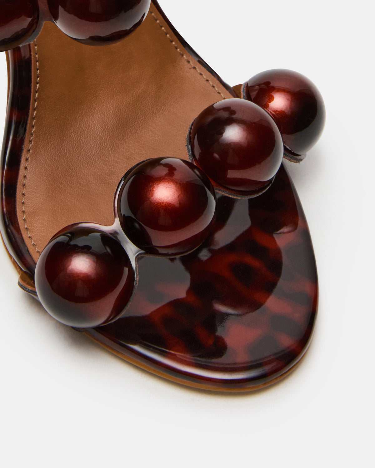 SATURN Beads Tortoise Stiletto Mule Women's Heel - Steve Madden