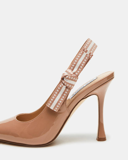 BRI HEEL AND JULIANA BAG BLUSH PATENT BUNDLE | Matching Shoe And Bag - Steve Madden