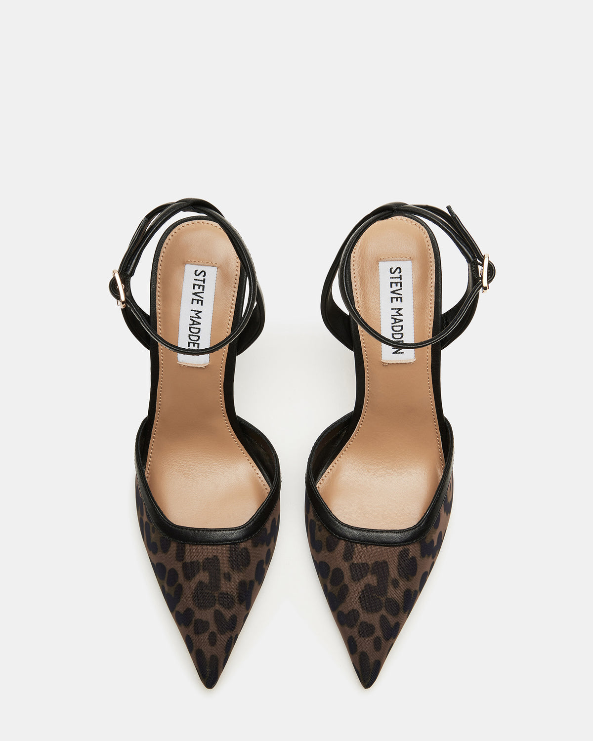 ALLIANCE Mesh Leopard Pointed-Toe Pump Women's Heel - Steve Madden