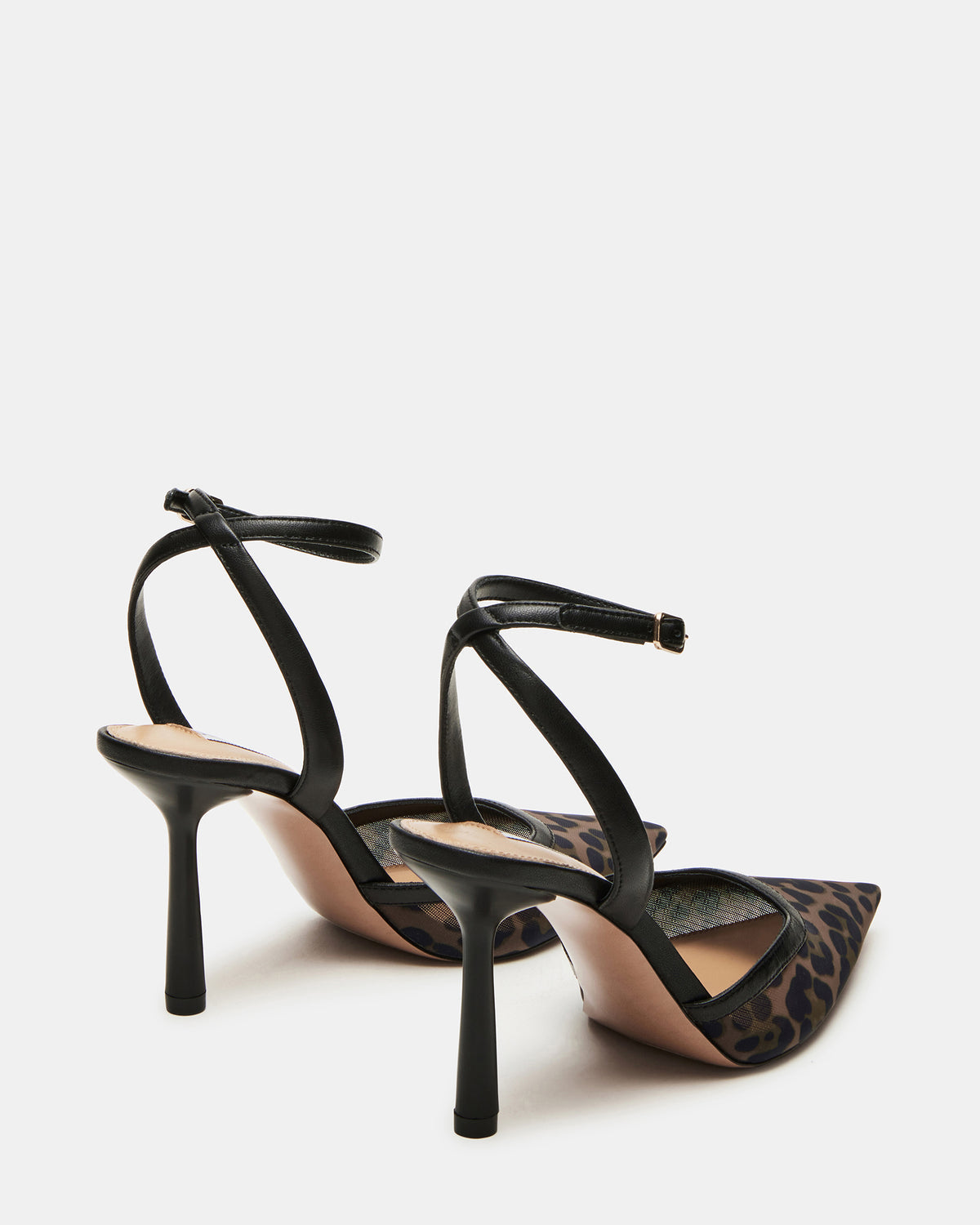 ALLIANCE Mesh Leopard Pointed-Toe Pump Women's Heel - Steve Madden