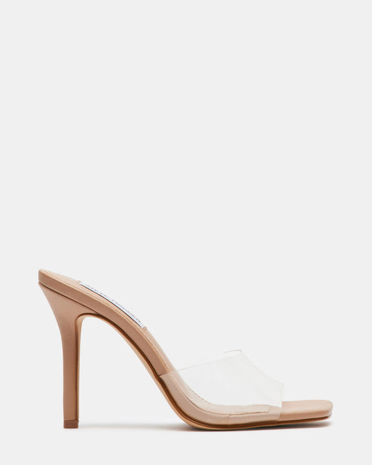 SIGNAL Clear Women's Designer Tall Stiletto Heels - Steve Madden
