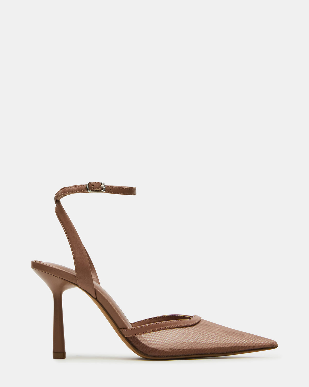 ALLIANCE Mesh Mocha Pointed-Toe Pump Women's Heel - Steve Madden