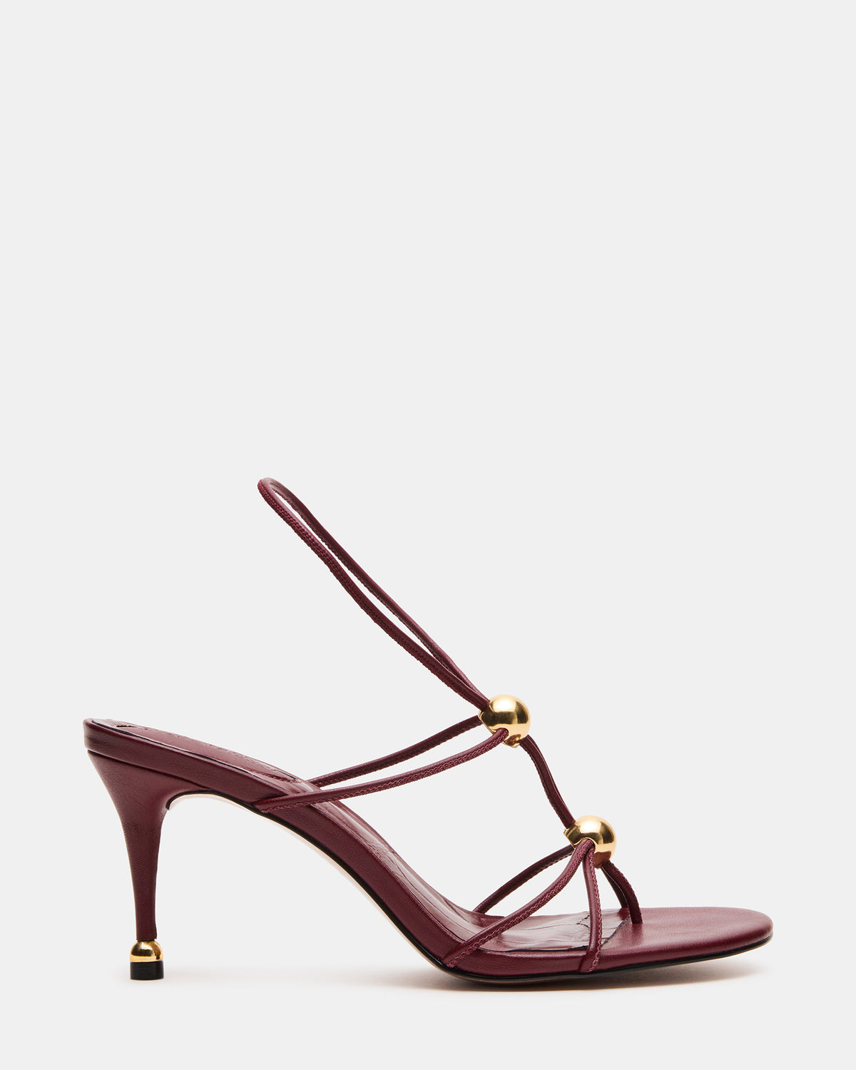 RAMOS Wine Strappy Stiletto Women's Heel - Steve Madden