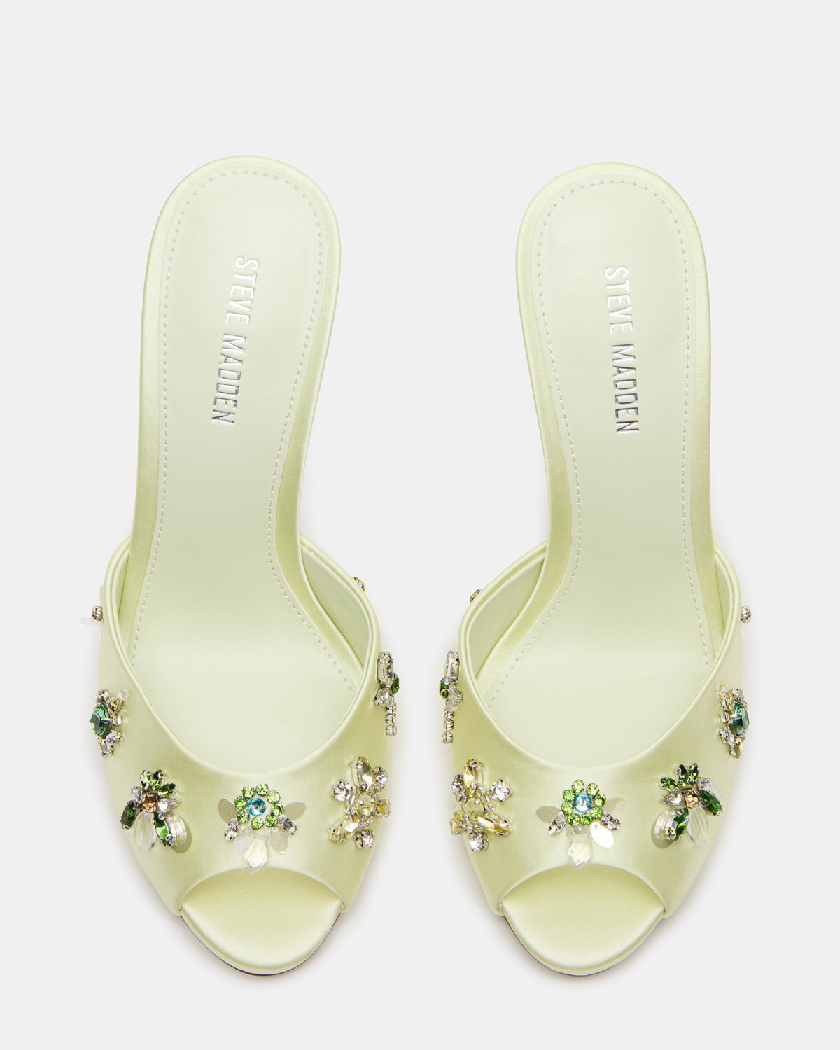 PRIYA Butter Yellow Stones Mule Women's Heel - Steve Madden