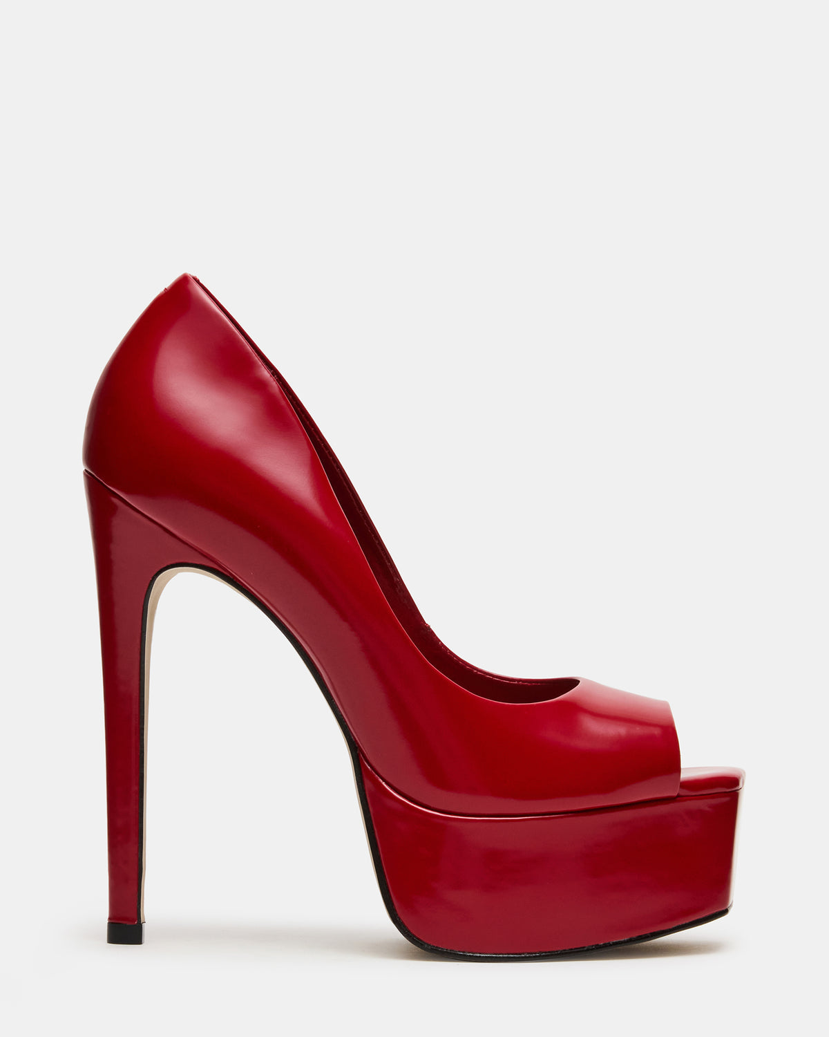 IVES Red Box Platform Square-Toe Stiletto Women's Heel - Steve Madden