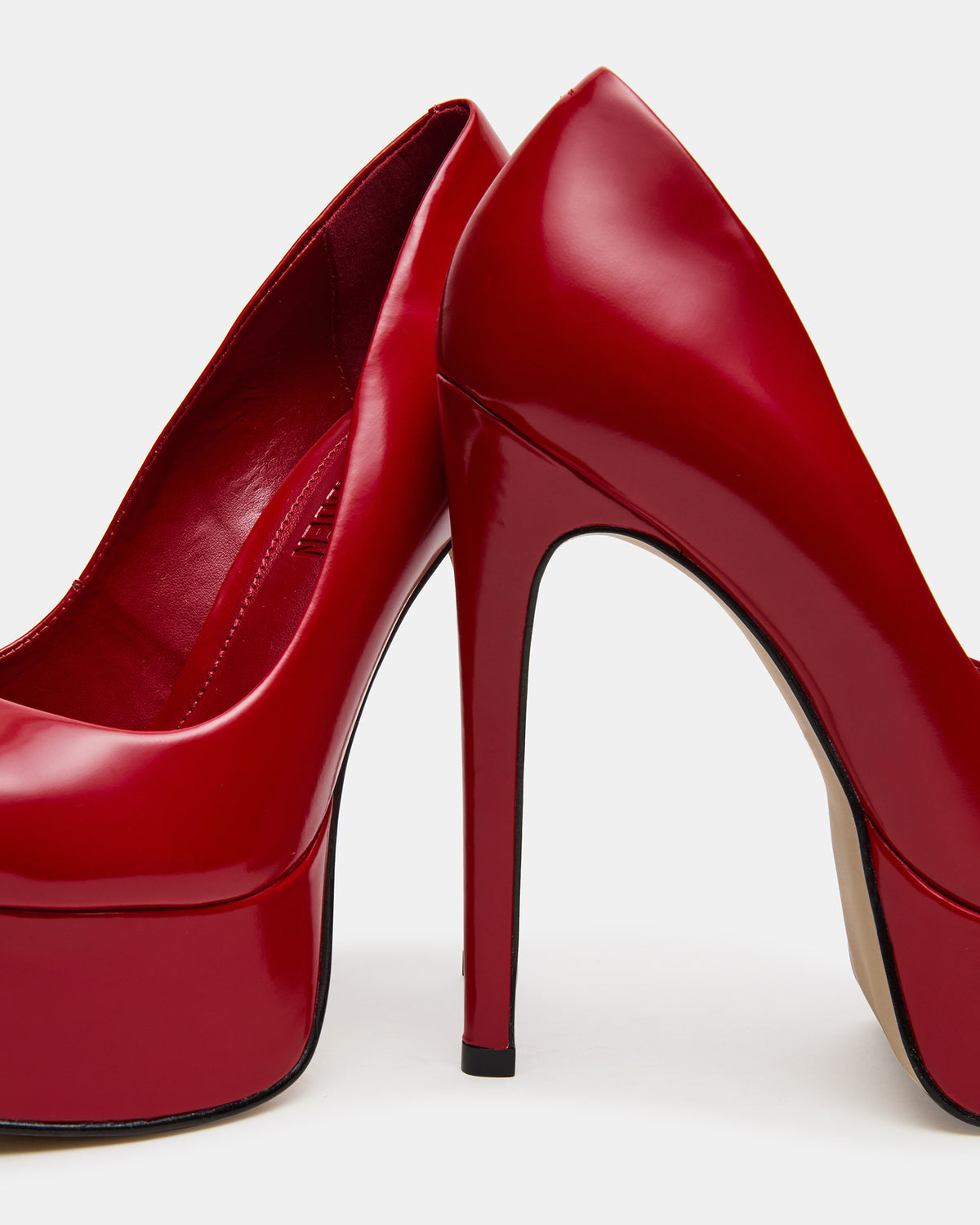 IVES Red Box Platform Square-Toe Stiletto Women's Heel - Steve Madden