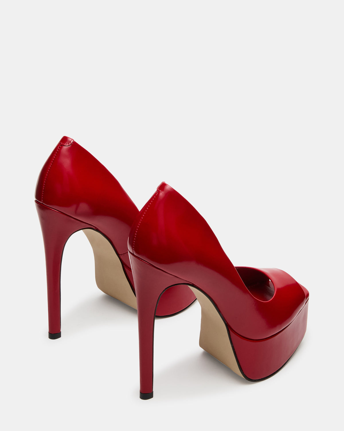 IVES Red Box Platform Square-Toe Stiletto Women's Heel - Steve Madden