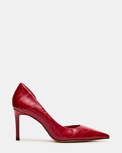 NULA Red Eeel Pointed-Toe Stiletto Pump Women's Heel - Steve Madden