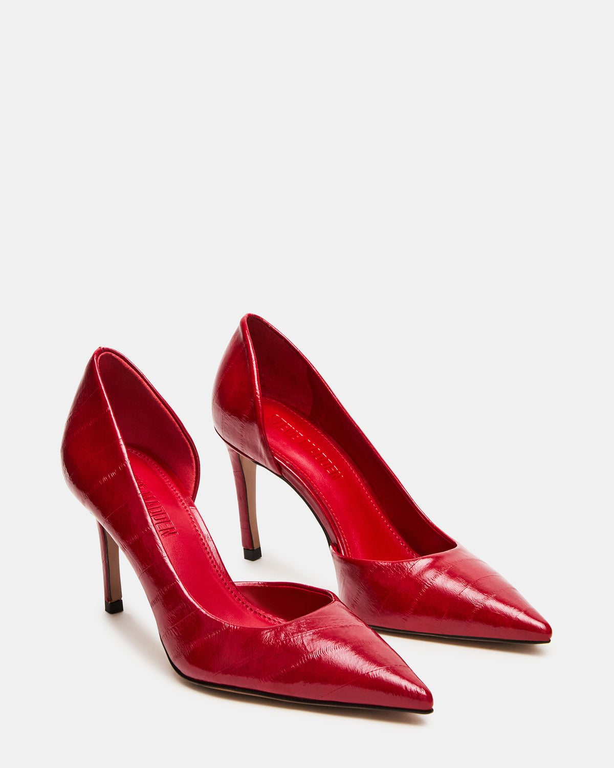 NULA Red Eeel Pointed-Toe Stiletto Pump Women's Heel - Steve Madden