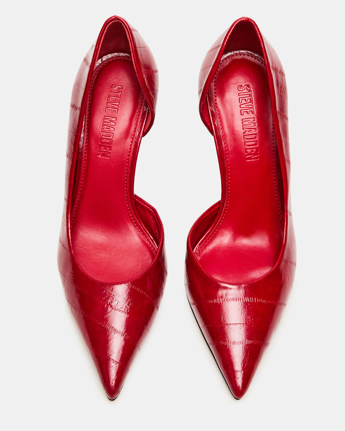 NULA Red Eeel Pointed-Toe Stiletto Pump Women's Heel - Steve Madden