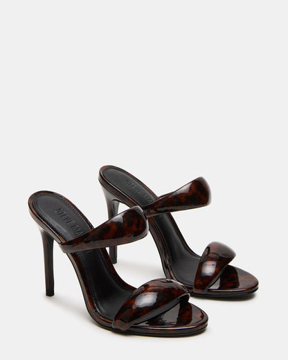 SATURN Tortoise Stiletto Mule Women's Heel - Steve Madden