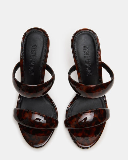 SATURN Tortoise Stiletto Mule Women's Heel - Steve Madden