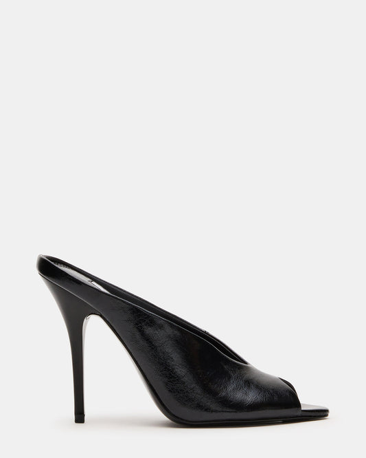 AGAZE Black Peep-Toe Stiletto Women's Heel - Steve Madden