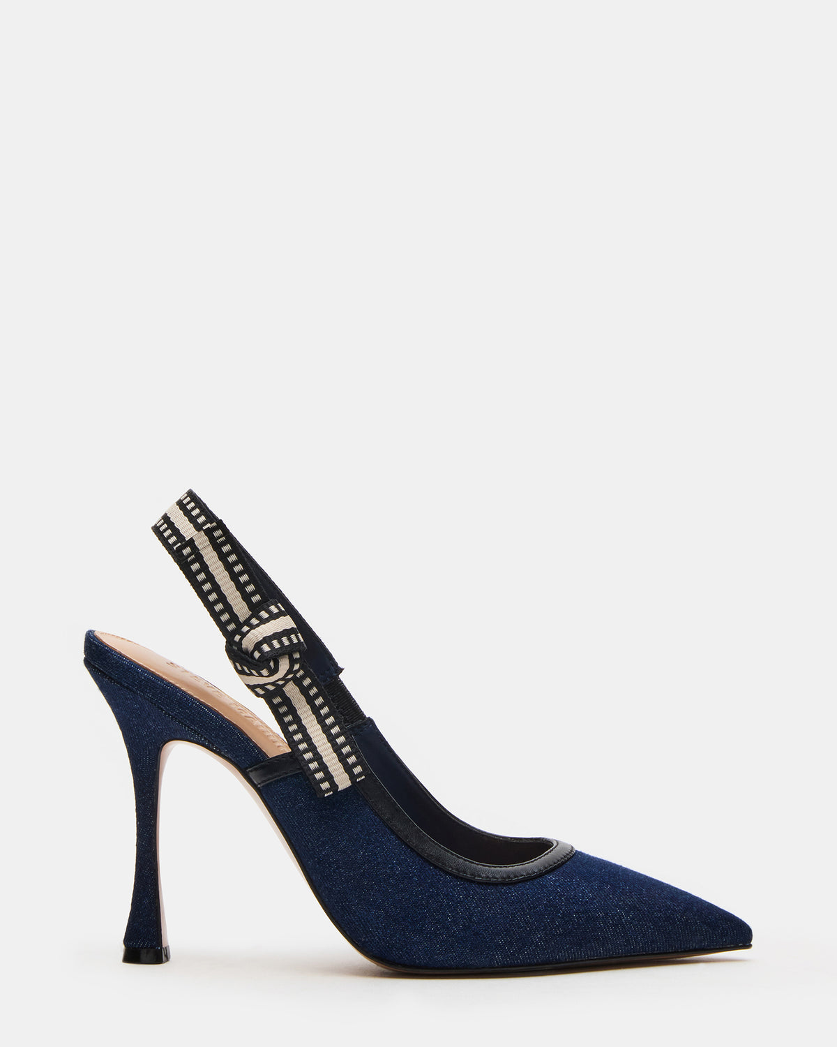 BRI Dark Denim Slingback Pump Women's Heel - Steve Madden