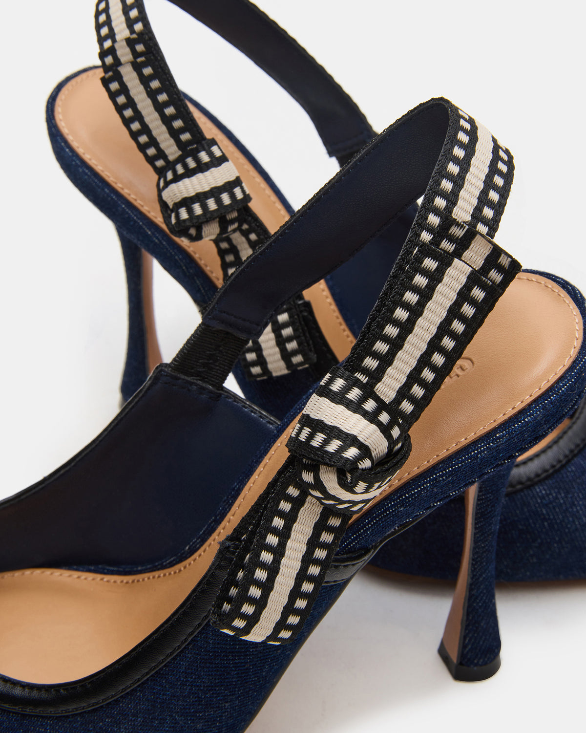 BRI Dark Denim Slingback Pump Women's Heel - Steve Madden