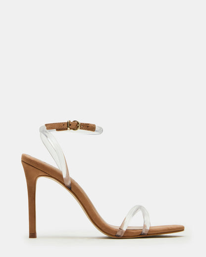 JYPSEY Clear Strappy Stiletto Women's Heel - Steve Madden