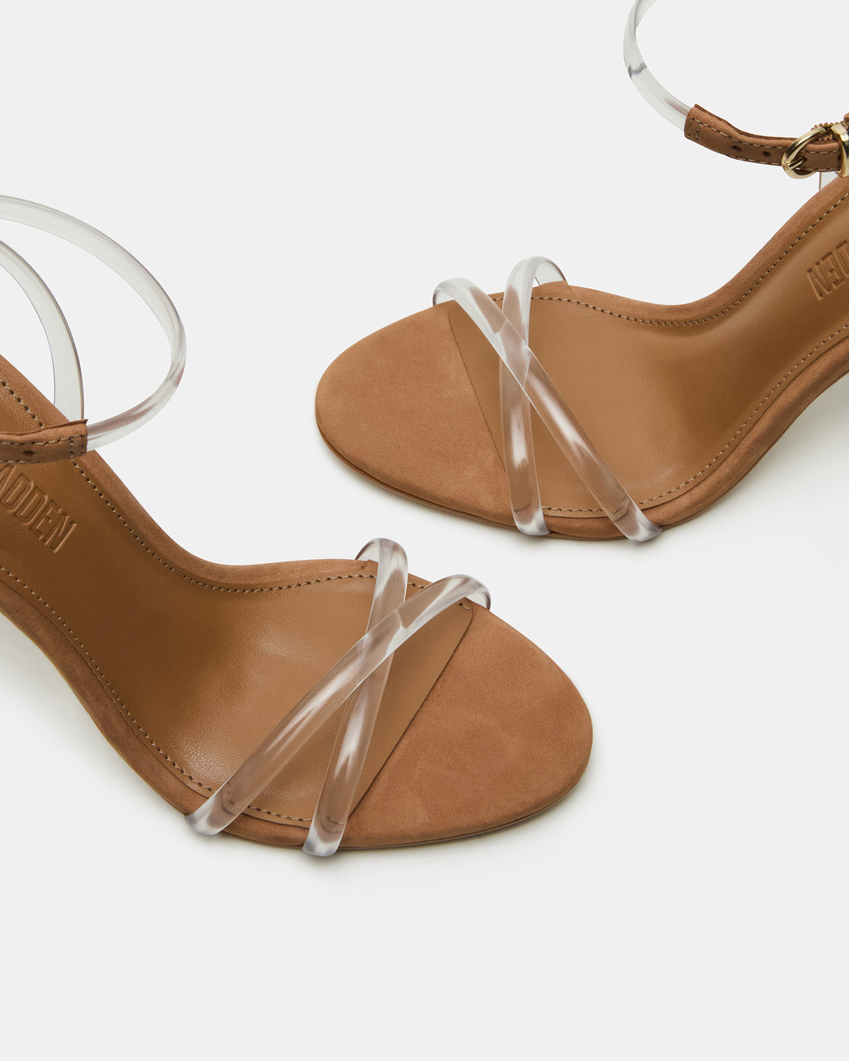 JYPSEY Clear Strappy Stiletto Women's Heel - Steve Madden
