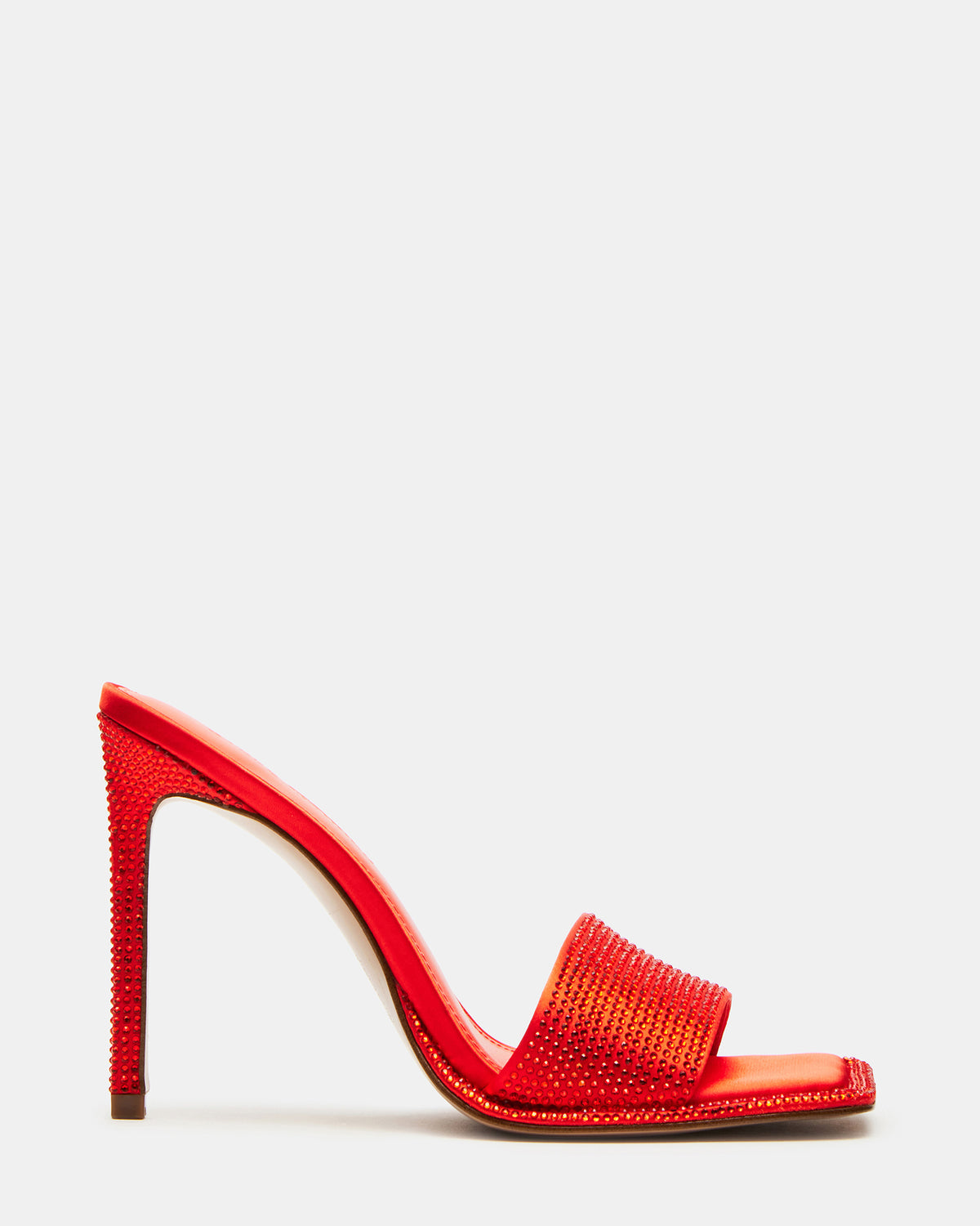 YARA Orange Women's Square-Toe Mule Heel - Steve Madden