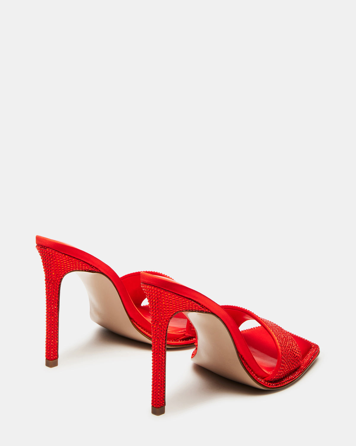 YARA Orange Women's Square-Toe Mule Heel - Steve Madden