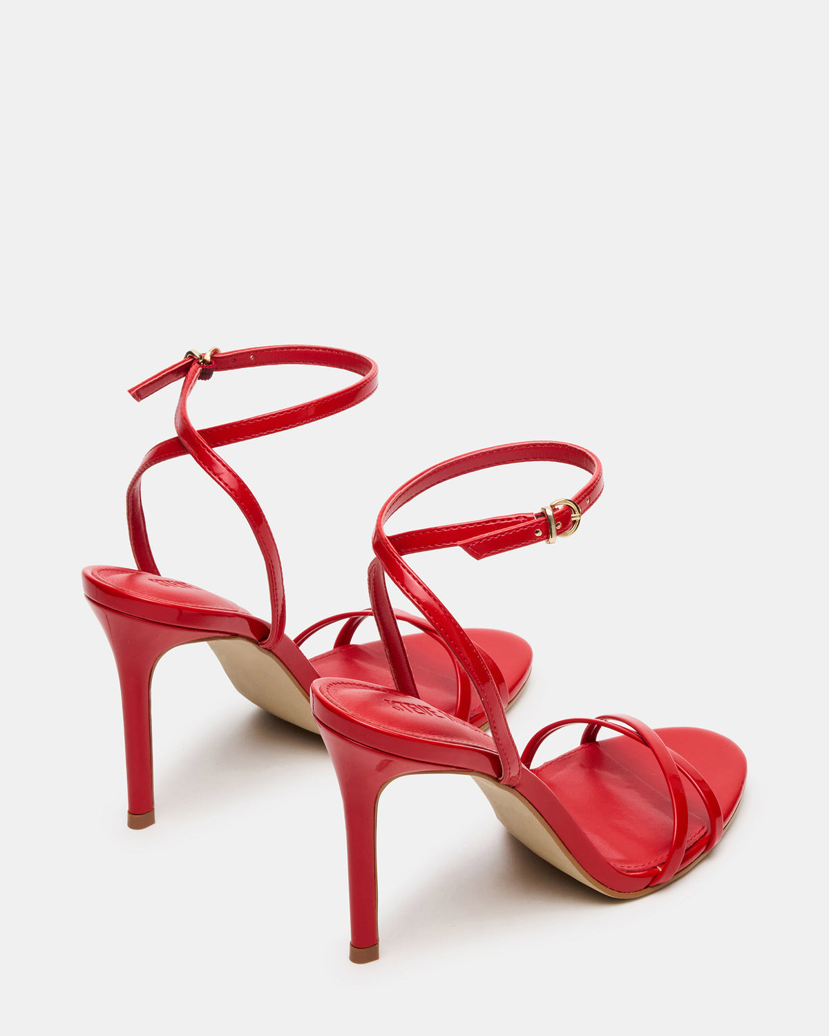 JYPSEY Red Patent Strappy Stiletto Women's Heel - Steve Madden