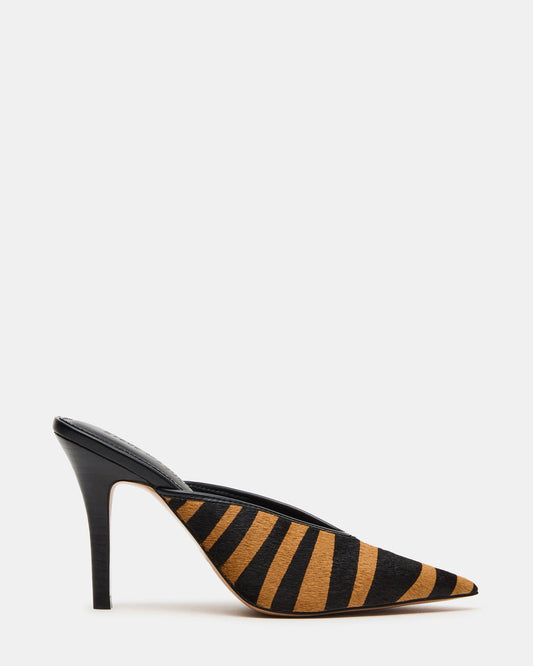 LITA Tiger Pointed-Toe Mule Pump Women's Heel - Steve Madden