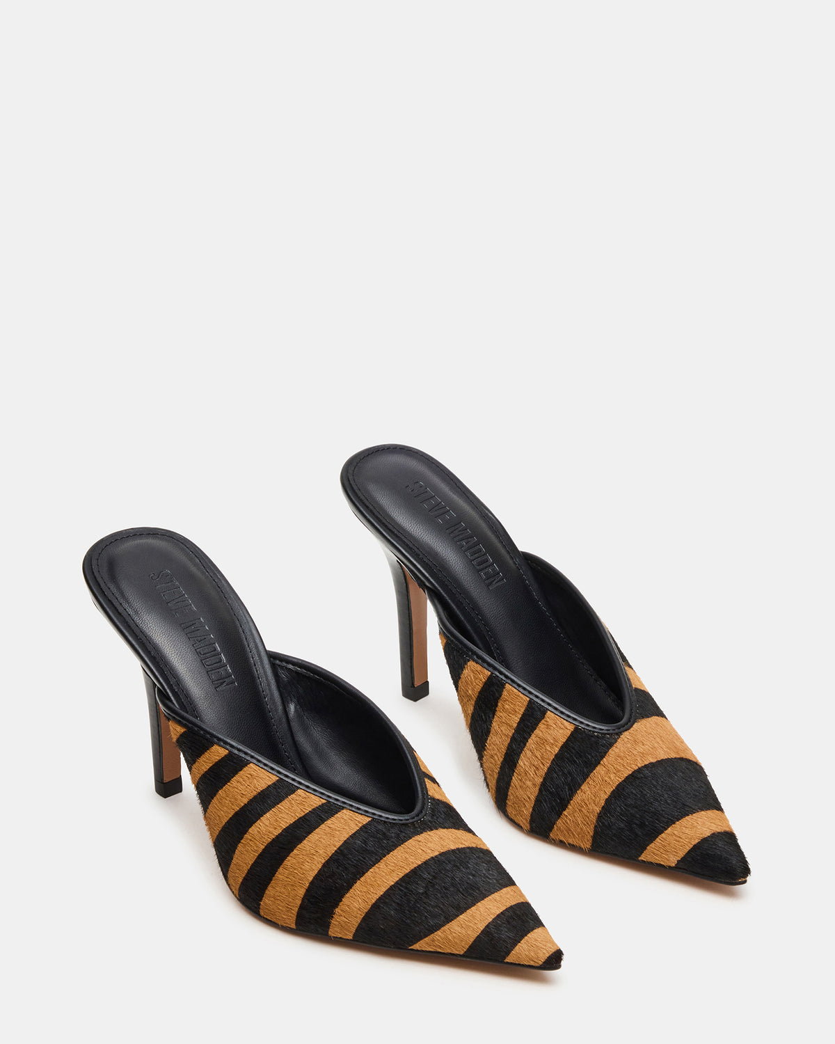 LITA Tiger Pointed-Toe Mule Pump Women's Heel - Steve Madden