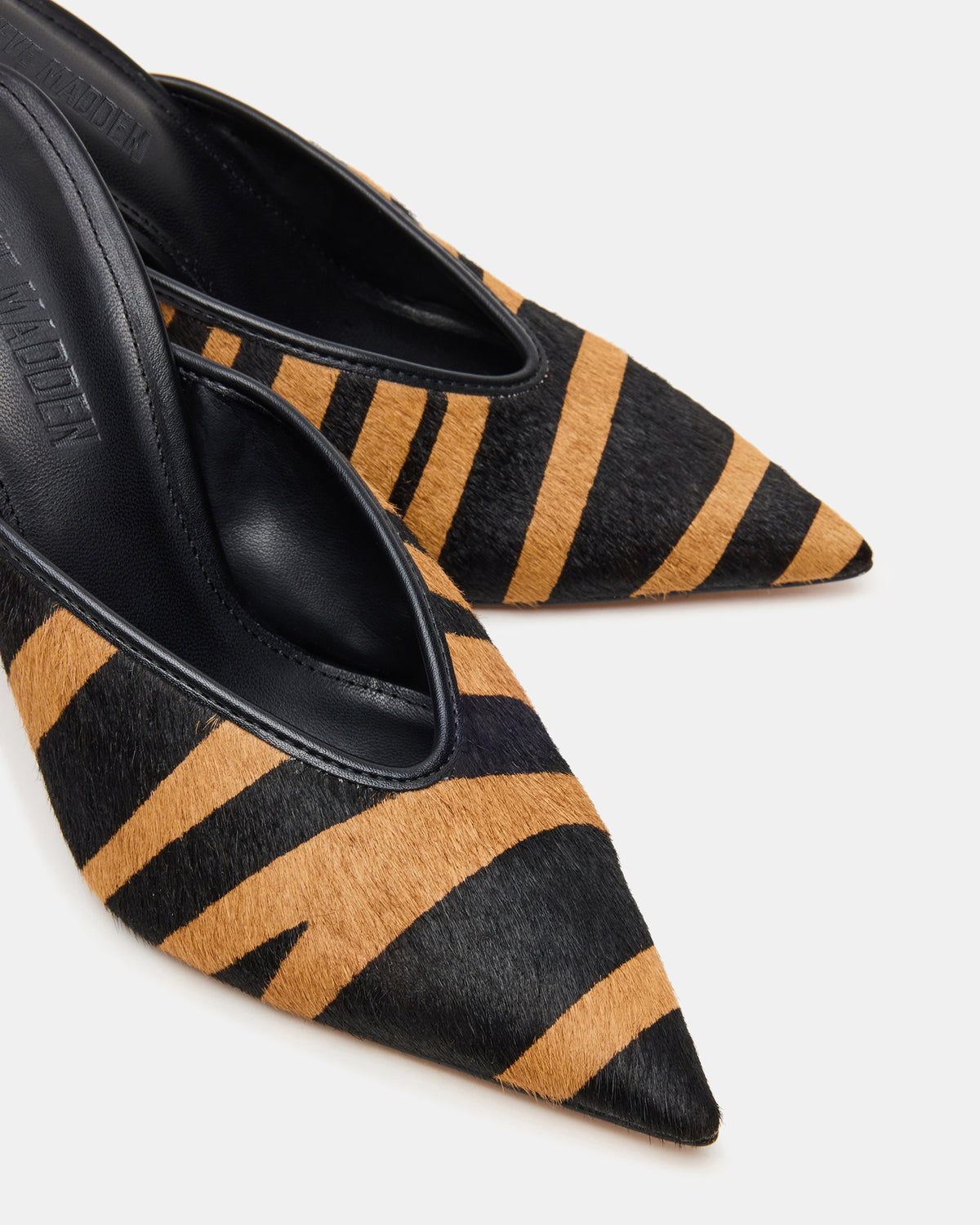 LITA Tiger Pointed-Toe Mule Pump Women's Heel - Steve Madden