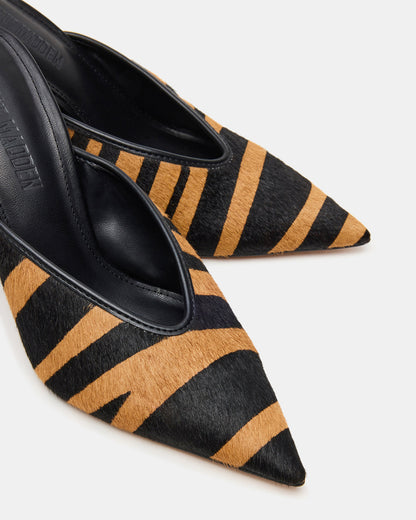 LITA Tiger Pointed-Toe Mule Pump Women's Heel - Steve Madden