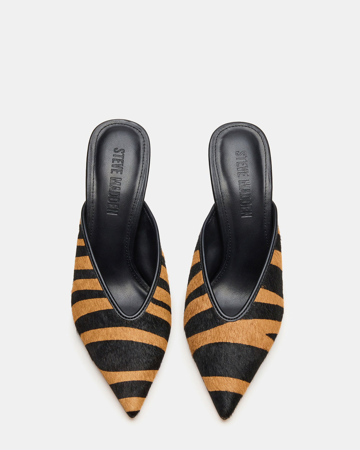 LITA Tiger Pointed-Toe Mule Pump Women's Heel - Steve Madden