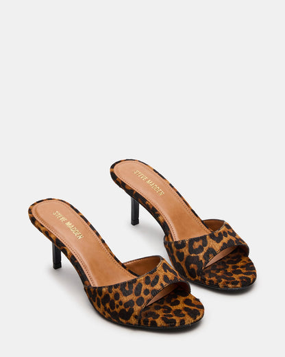KENDRIX Leopard Women's Mule Heel - Steve Madden