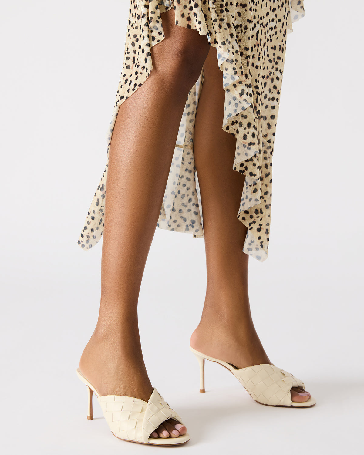 KOUTURE Bone Stiletto Mule Heel | Women's Heels - Steve Madden