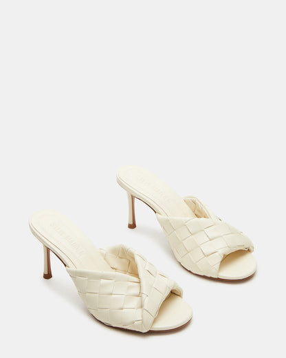 KOUTURE Bone Stiletto Mule Heel | Women's Heels - Steve Madden