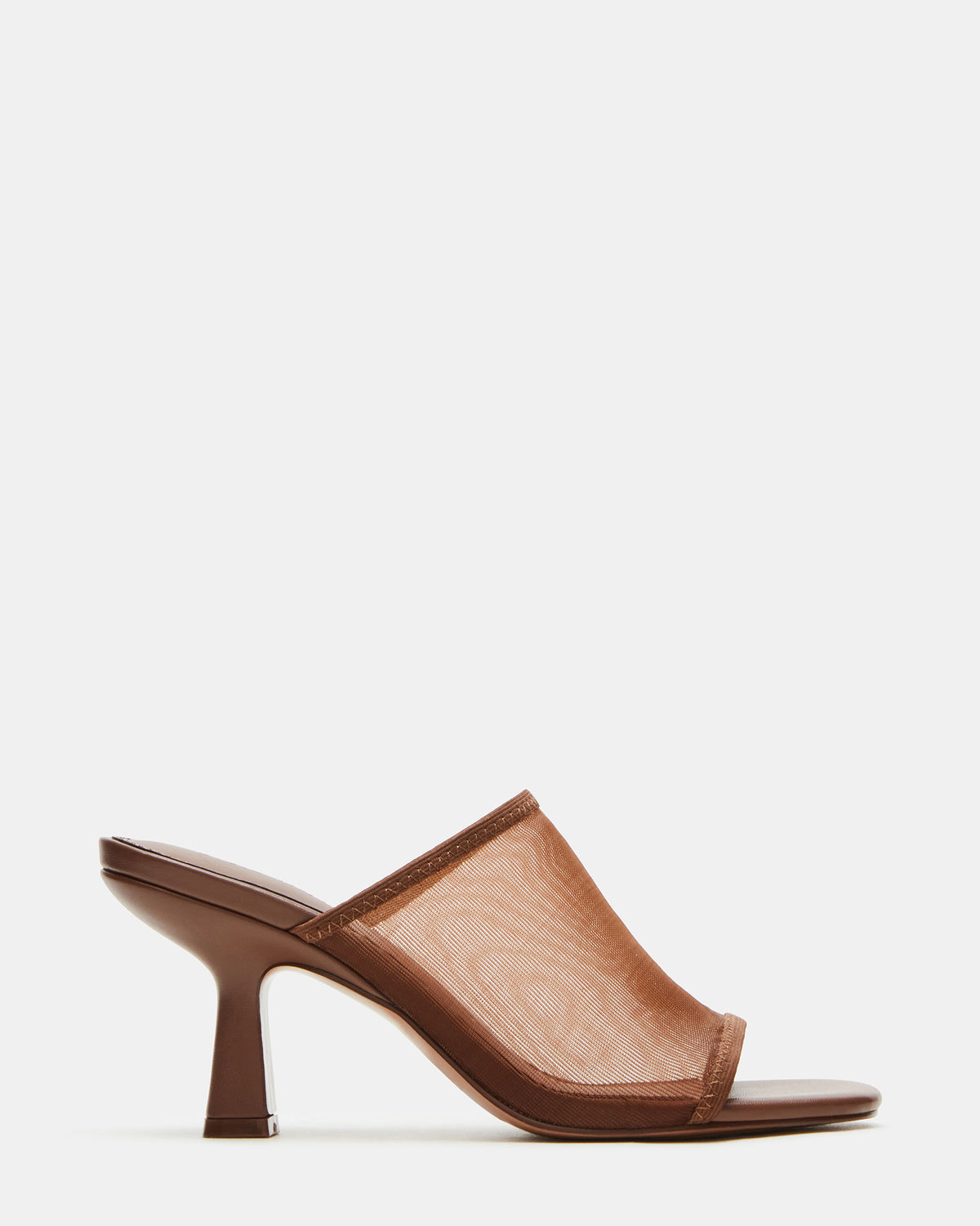 GLEAM Brown Women's Square-Toe Mule Heel - Steve Madden