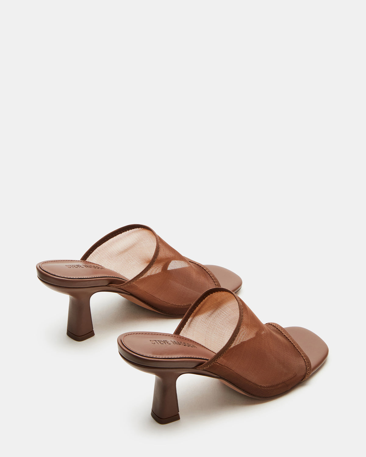 GLEAM Brown Women's Square-Toe Mule Heel - Steve Madden