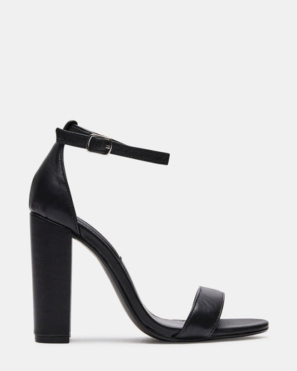 CARRSON Black Leather Women's Heel - Steve Madden