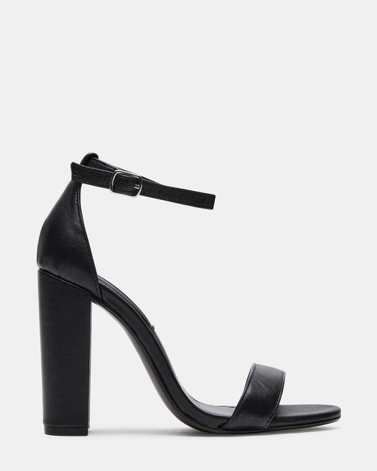 CARRSON Black Leather Women's Heel - Steve Madden