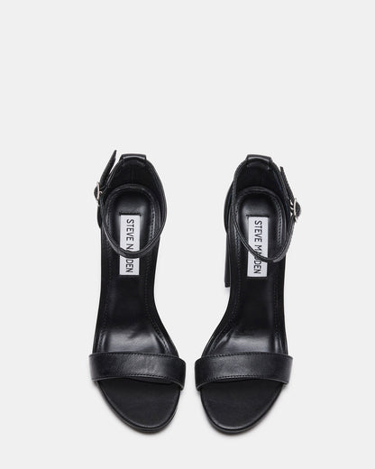 CARRSON Black Leather Women's Heel - Steve Madden