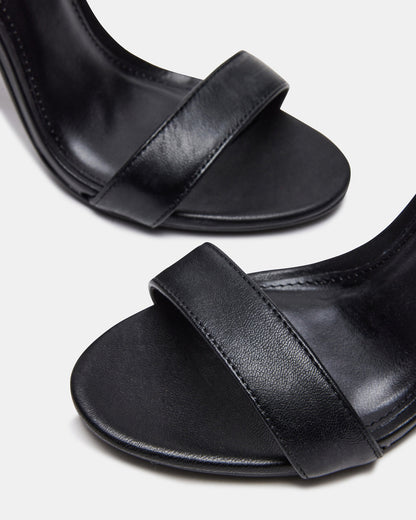 CARRSON Black Leather Women's Heel - Steve Madden