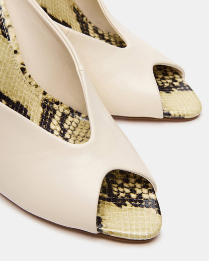 AGAZE Bone Multi Peep-Toe Stiletto Women's Heel - Steve Madden